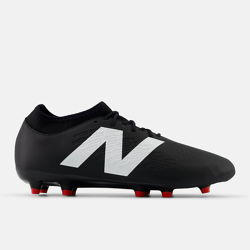 New Balance TEKELA MAGIQUE FG V4+ Shoes Black with White and True Red